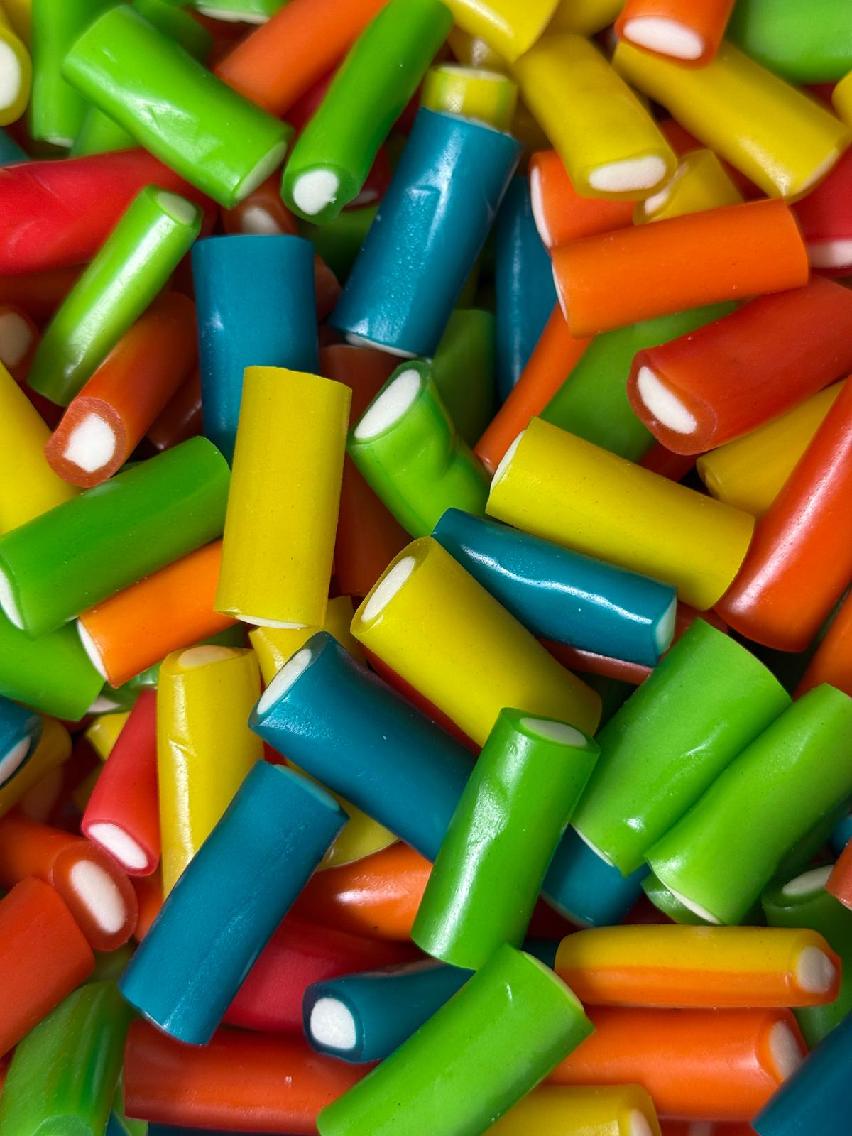 🌈 Bâtons Fourrés Arc-en-Ciel (100g)