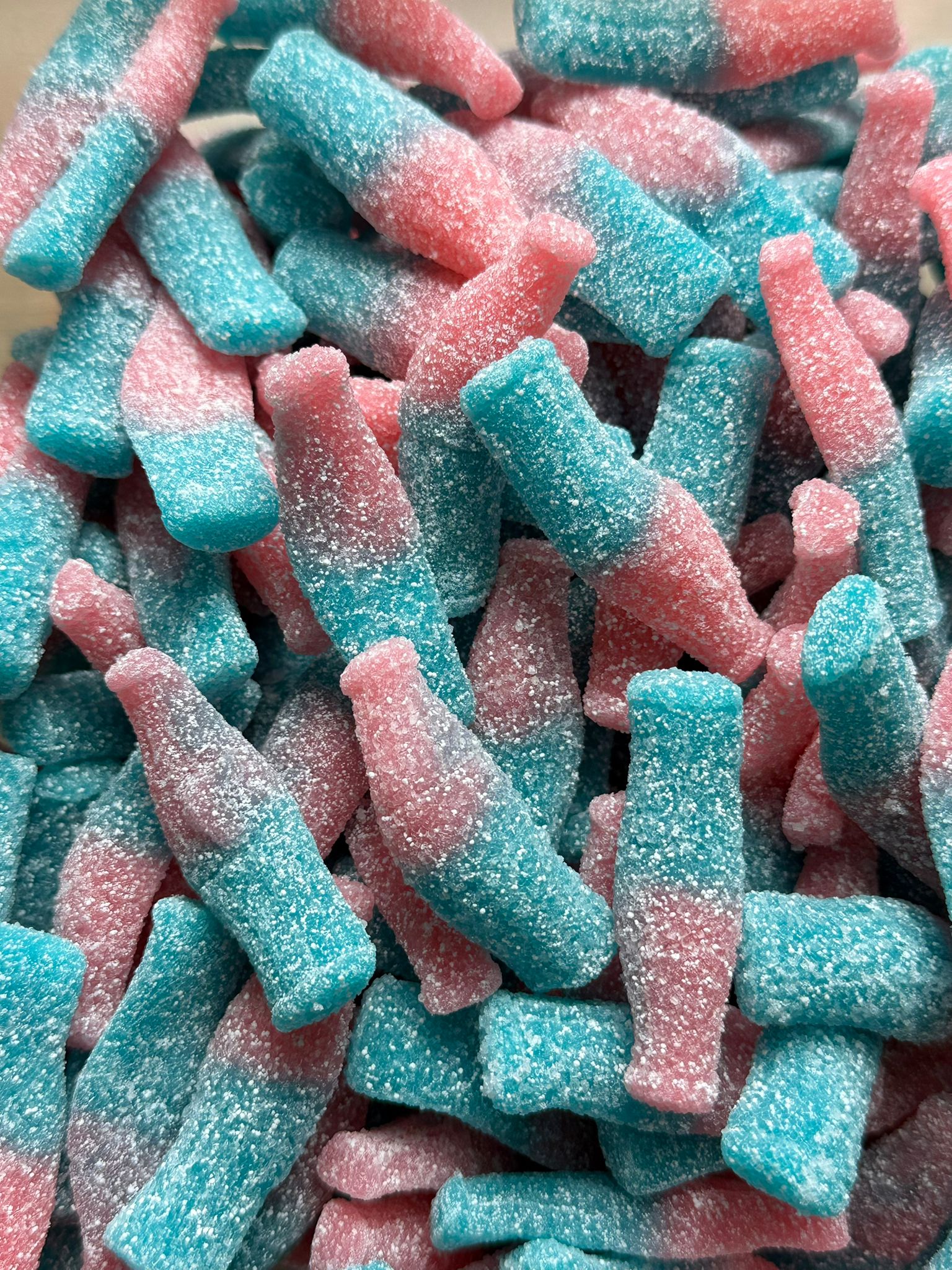 Bouteilles bubble-gum (100g)