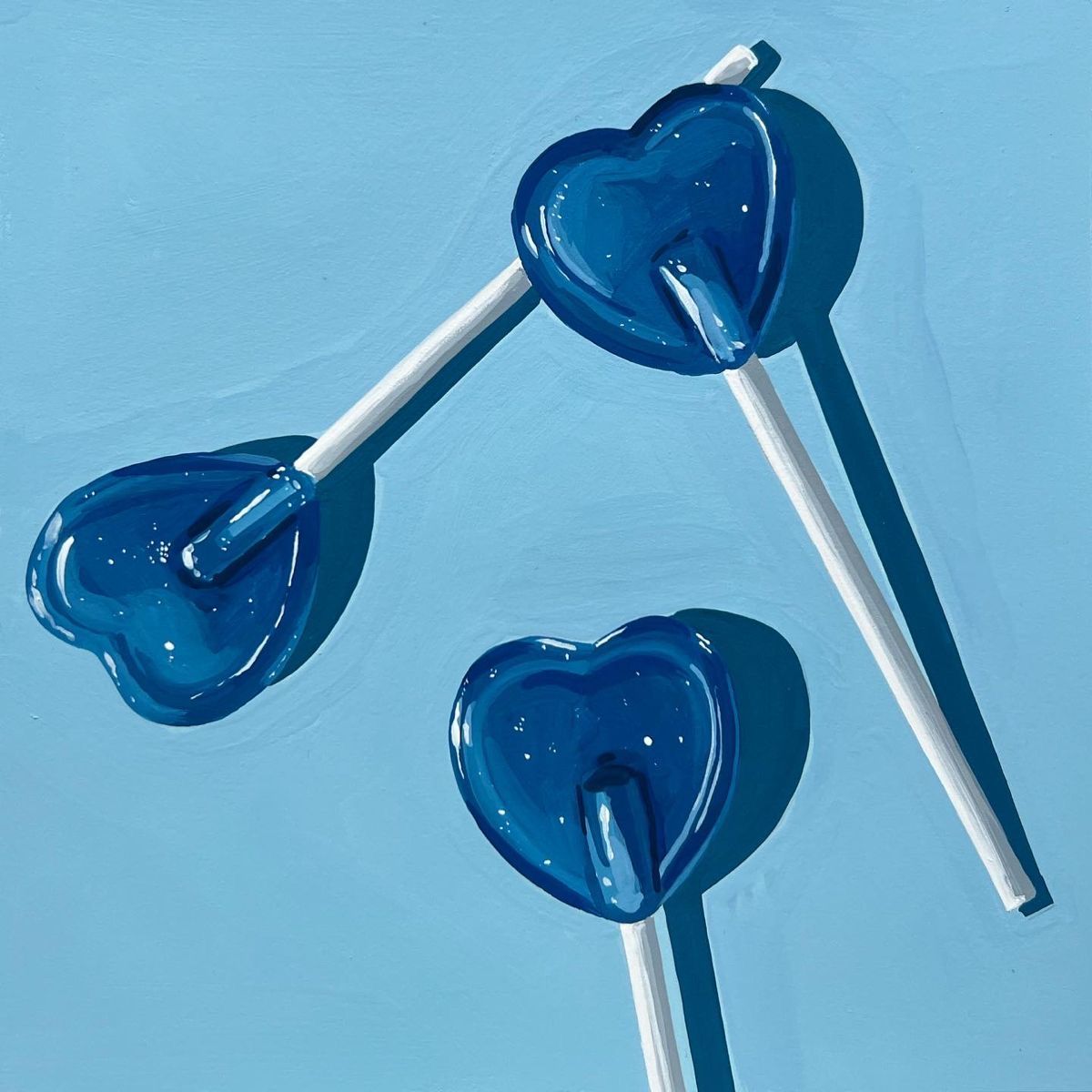 💙 Sucette Corazon  Bleu (unité)